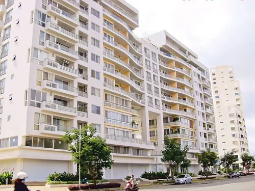 Một khu chung cư cao cấp tại TPHCM. Một khu chung cư cao cấp tại TPHCM.