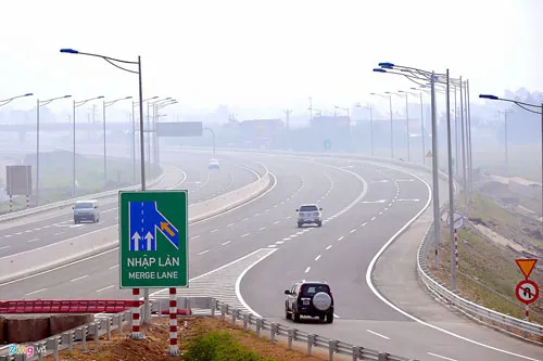 Tại các nút giao lớn sẽ có thêm 1-2 làn đường nhập làn cho các phương tiện.