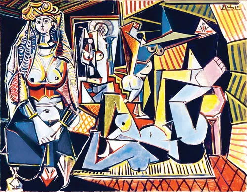 Tác phẩm Les femmes d’Alger (bản phóng tác “O”) của đại danh họa Pablo Picasso. Tác phẩm Les femmes d’Alger (bản phóng tác “O”) của đại danh họa Pablo Picasso.