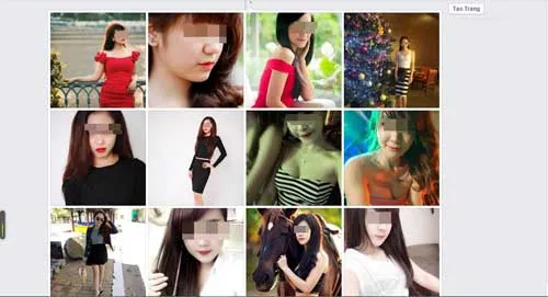 Chỉ cần "click" vào ảnh là thông tin của các ứng viên sẽ hiện ra. Chỉ cần "click" vào ảnh là thông tin của các ứng viên sẽ hiện ra.