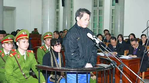 Bị cáo Phạm Thanh Tân, nguyên tổng giám đốc Agribank. Bị cáo Phạm Thanh Tân, nguyên tổng giám đốc Agribank.