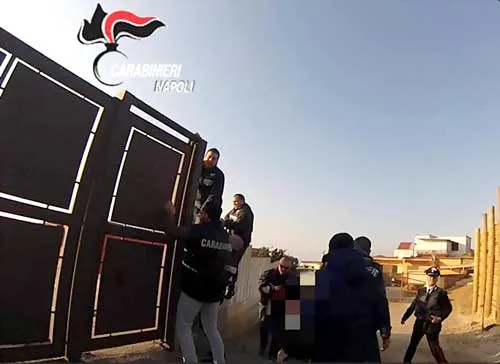 Đột nhập và bắt sống bố già Orefice. Đột nhập và bắt sống bố già Orefice.