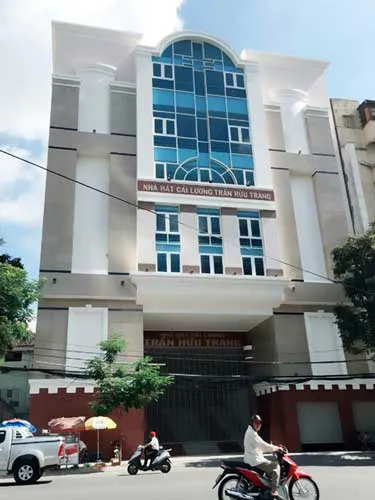 Công trình Nhà hát Cải lương Trần Hữu Trang được đầu tư xây dựng 132 tỉ đồng.