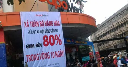 Rộ thông tin SapoMart rời khỏi thị trường bán lẻ. Rộ thông tin SapoMart rời khỏi thị trường bán lẻ.