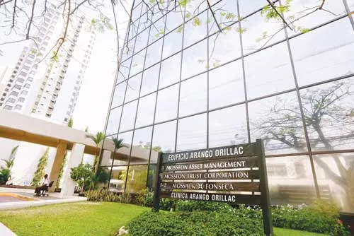 Trụ sở chính hãng luật Mossack Fontana tại Panama. Trụ sở chính hãng luật Mossack Fontana tại Panama.