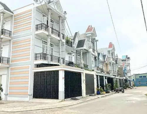 Một khu dân cư được xây dựng từ Quyết định 33.