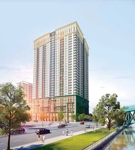 Phối cảnh Khu phức hợp Sài Gòn Royal. Phối cảnh Khu phức hợp Sài Gòn Royal.