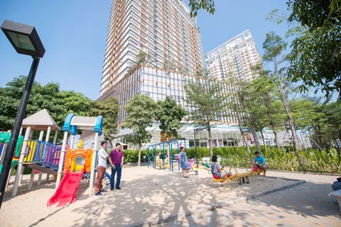 Cuộc sống an nhiên của cư dân Dragon Hill 1 – nơi khách hàng của Dragon Hill 2 sẽ được sống trải nghiệm 20 tháng cho đến khi nhận nhà.