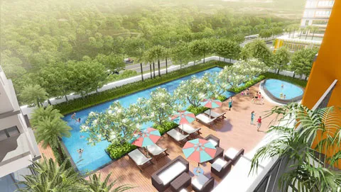 "Sống Resort giữa đô thị" là giá trị mà chủ đầu tư hướng tới khi kiến tạo các tiện ích tại Dragon Hill 2.