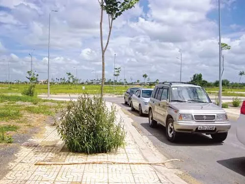 Hạ tầng khu đô thị kinh tế mở Long Hưng (Biên Hòa) được đầu tư khá bài bản. Ảnh: TRÀ GIANG