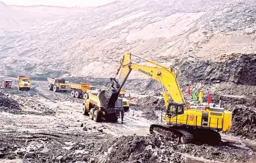 Khai thác khoáng sản. Khai thác khoáng sản.