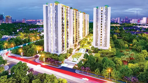 Căn hộ trị giá 1,5-1,8 tỷ đồng/căn nhưng người mua được trả chậm 1% trong 6 năm (15-18 triệu/tháng). Căn hộ trị giá 1,5-1,8 tỷ đồng/căn nhưng người mua được trả chậm 1% trong 6 năm (15-18 triệu/tháng).