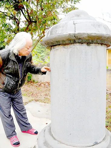 Ông Phạm Minh Trâm, người có công làm sống lại quần thể di tích