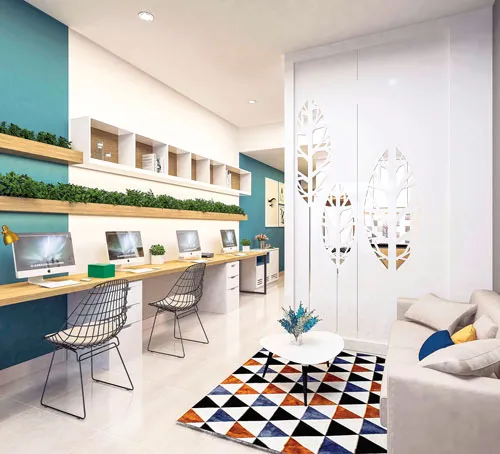 Mô hình căn hộ đa năng Office-tel. Mô hình căn hộ đa năng Office-tel.