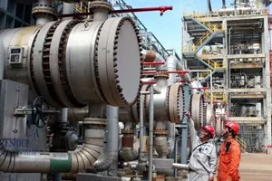 Công ty Lọc hóa dầu Bình Sơn thuộc PVN là một trong những doanh nghiệp hàng đầu của Việt Nam trong lĩnh vực lọc hóa dầu (Ảnh: Nhà máy Lọc dầu Dung Quất. guồn: TTXVN)