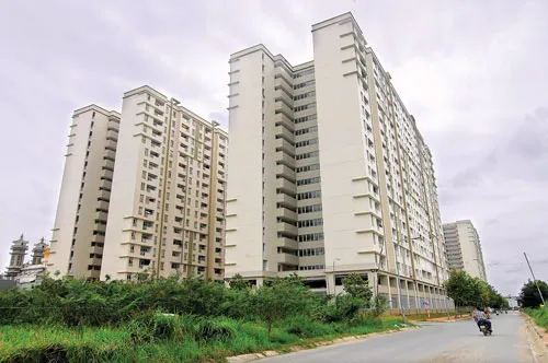 Một khu chung cư dành cho người thu nhập thấp tại quận 2, TPHCM. Ảnh: LONG THANH Một khu chung cư dành cho người thu nhập thấp tại quận 2, TPHCM. Ảnh: LONG THANH
