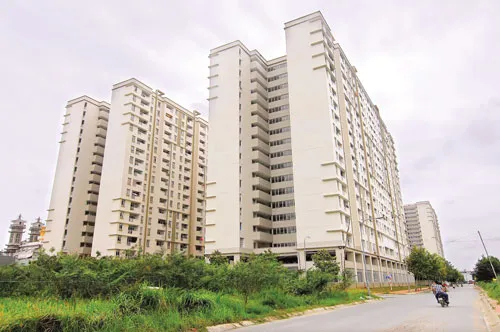 Khu tái định cư tại quận 2, TPHCM. Ảnh: LONG THANH Khu tái định cư tại quận 2, TPHCM. Ảnh: LONG THANH