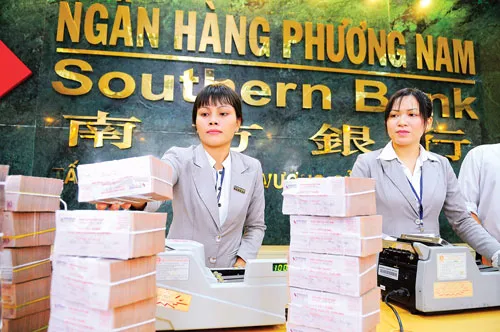 Nhiều cổ đông Sacombank không đồng tình việc sáp nhập Southern Bank. Ảnh: V.DŨNG