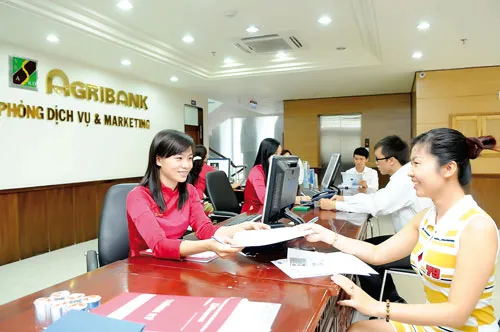Tư vấn cho khách hàng vay vốn tại Agribank chi nhánh 4 TPHCM. Ảnh: C. THĂNG Tư vấn cho khách hàng vay vốn tại Agribank chi nhánh 4 TPHCM. Ảnh: C. THĂNG