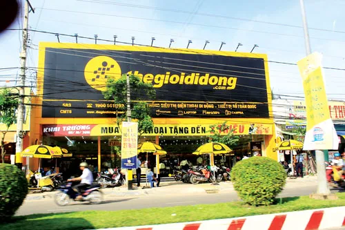 CTCP Thế giới Di động đạt doanh thu thương mại điện tử đến 40 tỷ đồng/tháng. CTCP Thế giới Di động đạt doanh thu thương mại điện tử đến 40 tỷ đồng/tháng.