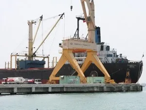 Cảng quốc tế Gemadept Dung Quất ở khu kinh tế Dung Quất, tỉnh Quảng Ngãi. (Ảnh: TTXVN) Cảng quốc tế Gemadept Dung Quất ở khu kinh tế Dung Quất, tỉnh Quảng Ngãi. (Ảnh: TTXVN)