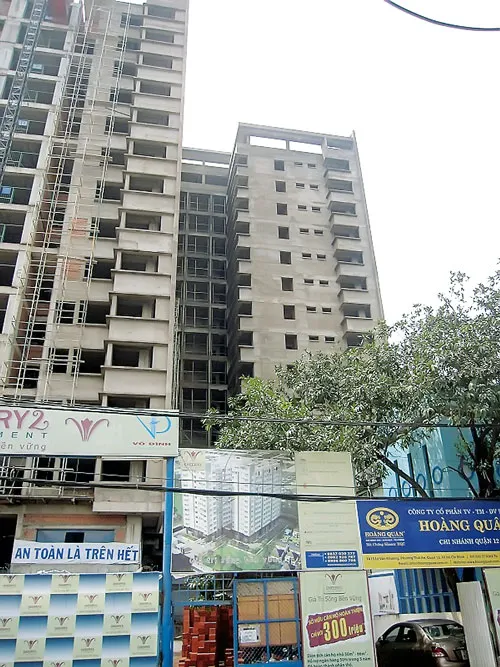 Dự án Cheery 2 Apartment tại đường Lê Văn Khương, phường Thới An, quận 12 do Hoàng Quân làm chủ đầu tư.