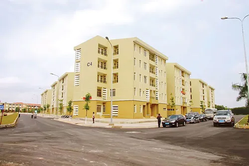 Khu chung cư Vĩnh Lộc B với 1.931 căn hộ nhưng hiện chỉ có 200 hộ đến ở.