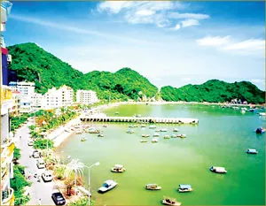 Một góc khu đô du lịch Cái Giá - Cát Bà. Một góc khu đô du lịch Cái Giá - Cát Bà.