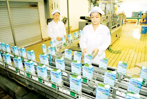 Vinamilk thu cổ tức về cho cổ đông nhà nước trên 1.600 tỷ đồng, gấp 2 lần số vốn nhà nước đầu tư ban đầu. Vinamilk thu cổ tức về cho cổ đông nhà nước trên 1.600 tỷ đồng, gấp 2 lần số vốn nhà nước đầu tư ban đầu.