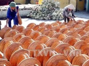 Sản xuất đĩa sơn mài xuất khẩu từ cây nứa tại doanh nghiệp Thành Hóa ở Ninh Bình. Sản xuất đĩa sơn mài xuất khẩu từ cây nứa tại doanh nghiệp Thành Hóa ở Ninh Bình.