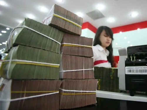 Nhiều ngân hàng thừa tiền nhưng chưa thể cho vay. Nhiều ngân hàng thừa tiền nhưng chưa thể cho vay.