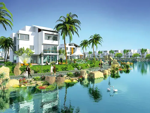 Phối cảnh một góc dự án.