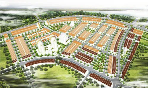 Phối cảnh dự án Sentora quy mô 30ha.