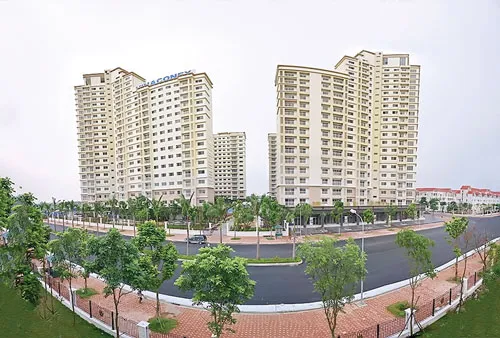 Tổ hợp chung cư của dự án Splendora. Tổ hợp chung cư của dự án Splendora.