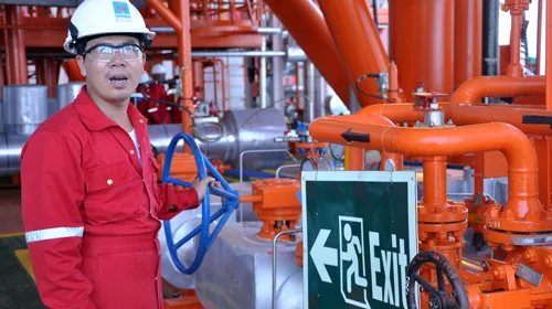 Bằng nguồn lực trong nước, ngành dầu khí đã tự chế tạo giàn khoan Đại Hùng 2 đưa vào khai thác. Bằng nguồn lực trong nước, ngành dầu khí đã tự chế tạo giàn khoan Đại Hùng 2 đưa vào khai thác.