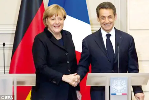 Bộ đôi quyền lực Merkozy. Bộ đôi quyền lực Merkozy.