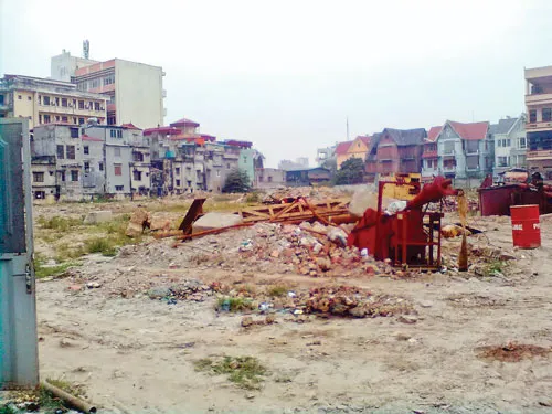 Dự án Hesco Văn Quán vẫn là bãi đất trống. Dự án Hesco Văn Quán vẫn là bãi đất trống.