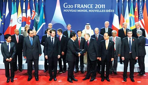 Quang cảnh bế mạc hội nghị thượng đỉnh G20 tại Cannes, Pháp. Quang cảnh bế mạc hội nghị thượng đỉnh G20 tại Cannes, Pháp.