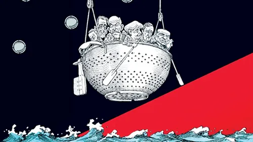 Chiếc xuồng cứu sinh của giới lãnh đạo châu Âu có quá nhiều lỗ thủng (Nguồn: Economist)