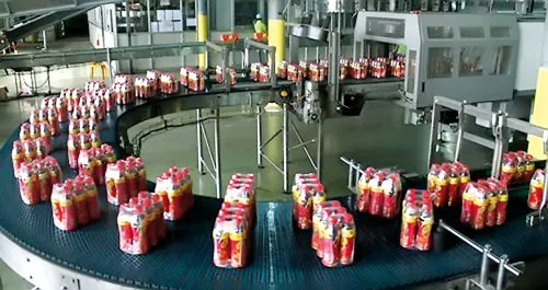 Dây chuyền sản xuất nước giải khát của Tân Hiệp Phát. Dây chuyền sản xuất nước giải khát của Tân Hiệp Phát.