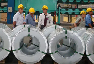 Một phân xưởng sản xuất của Tôn Hoa Sen.