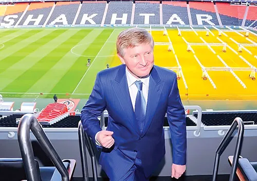Tỷ phú chính trị Rinat Akhmetov.