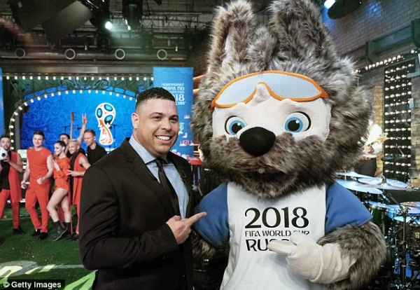 Ronaldo béo sẽ biểu diễn tại Lễ khai mạc World Cup 2018. 