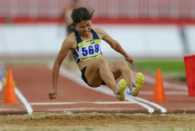 Giải điền kinh quốc tế TPHCM 2018: Các tuyển thủ Việt Nam thắng dễ ảnh 7