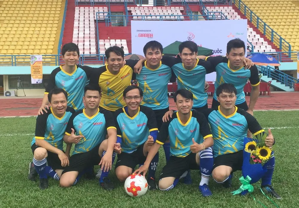 Khởi tranh Giải bóng đá các Cơ quan Báo chí toàn quốc Press Cup năm 2019 ảnh 1