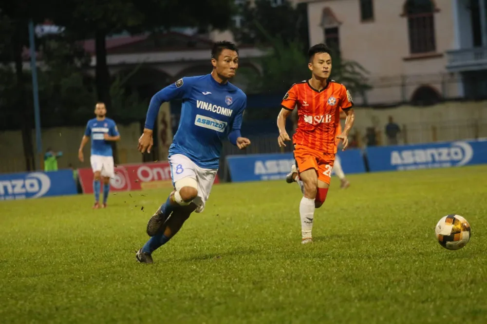 Than Quảng Ninh và Đà Nẵng bất phân thắng bại ở vòng 19. Ảnh: MINH HOÀNG