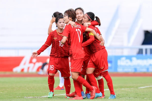 Đội tuyển nữ Việt Nam vào chung kết giải Đông Nam Á 2019 ảnh 1 Đội tuyển nữ Việt Nam vào chung kết giải Đông Nam Á 2019 ảnh 1