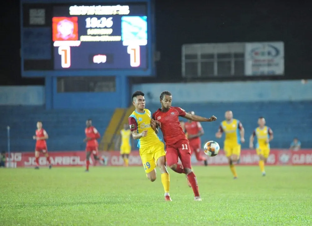 Hải Phòng – Khánh Hoà 1-1: Phố Biển chờ ngày về hạng Nhất ảnh 1