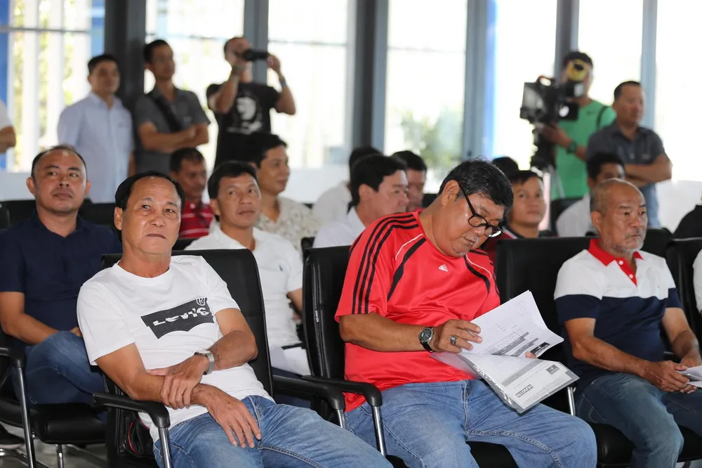 Nhiều cựu cầu thủ hội ngộ ở giải “Vang bóng một thời” 2019 ảnh 1