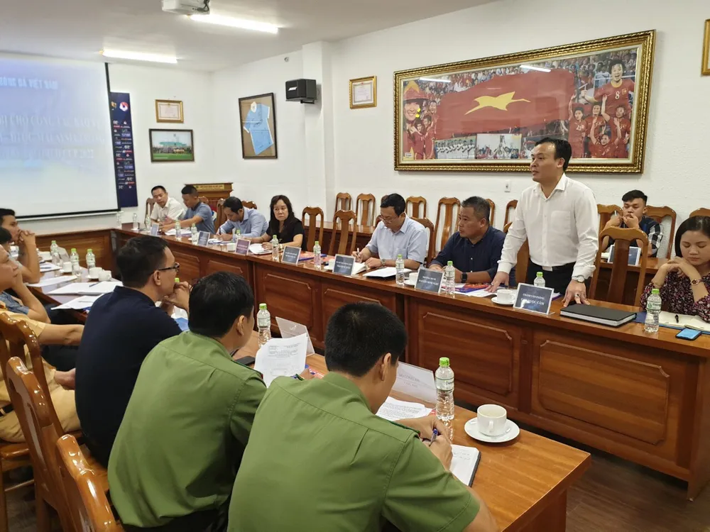 VFF lên kế hoạch đảm bảo an ninh trận Việt Nam – Malaysia ảnh 1